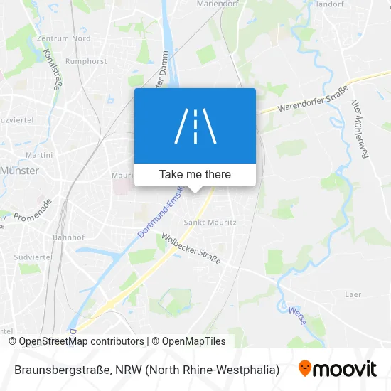 Braunsbergstraße map