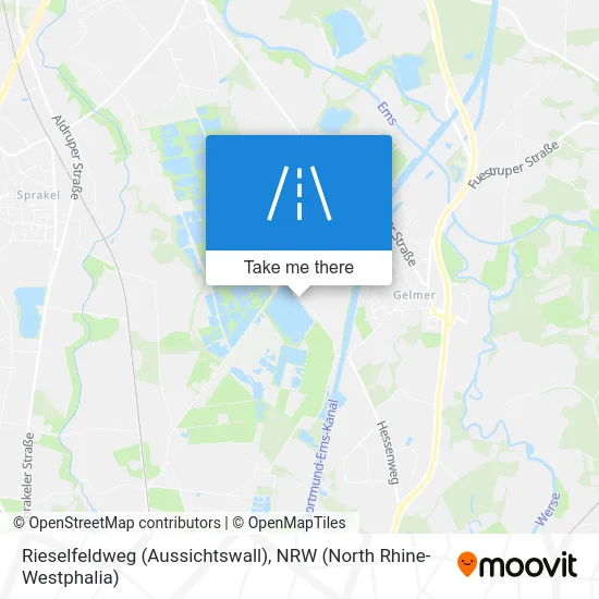Rieselfeldweg (Aussichtswall) map