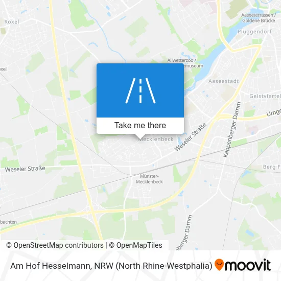 Am Hof Hesselmann map