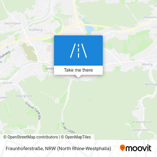 Fraunhoferstraße map