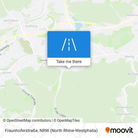 Fraunhoferstraße map