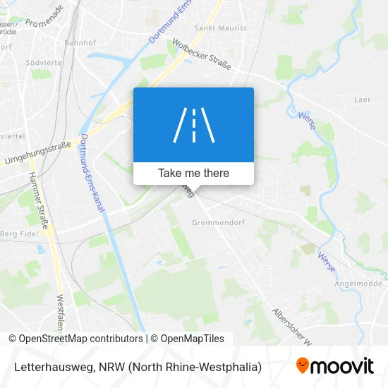 Карта Letterhausweg