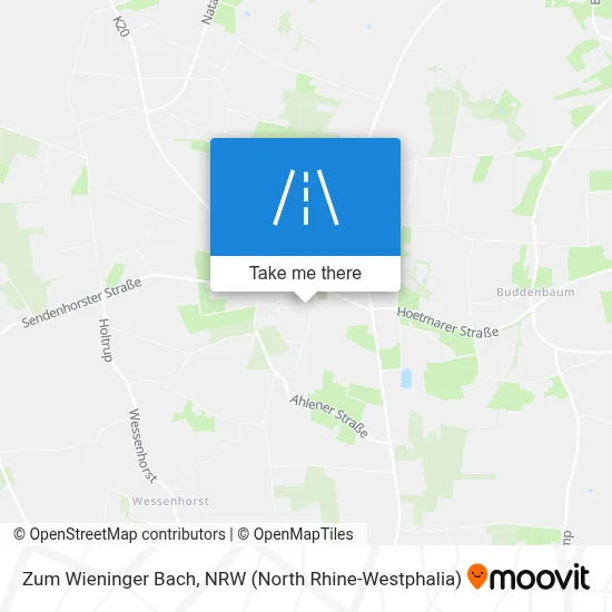 Zum Wieninger Bach map