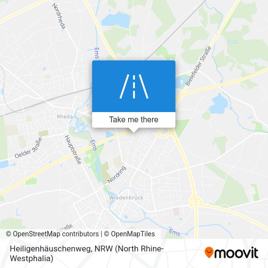 Heiligenhäuschenweg map