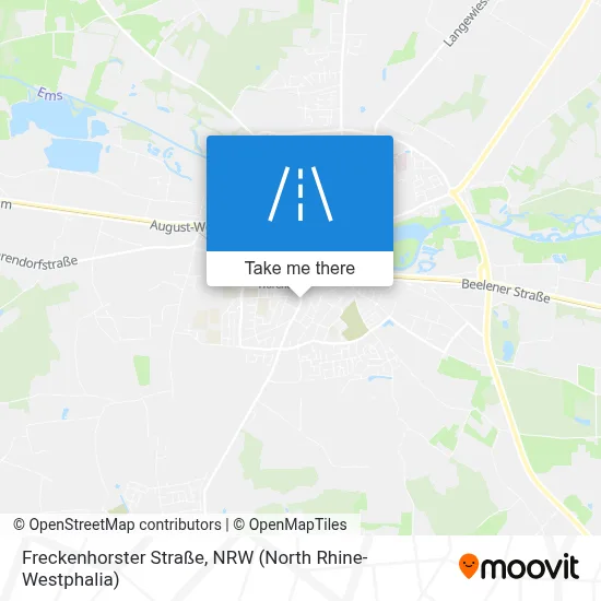 Freckenhorster Straße map