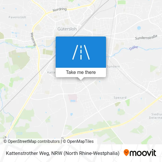 Карта Kattenstrother Weg