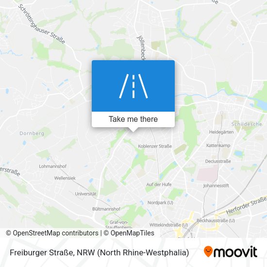 Freiburger Straße map