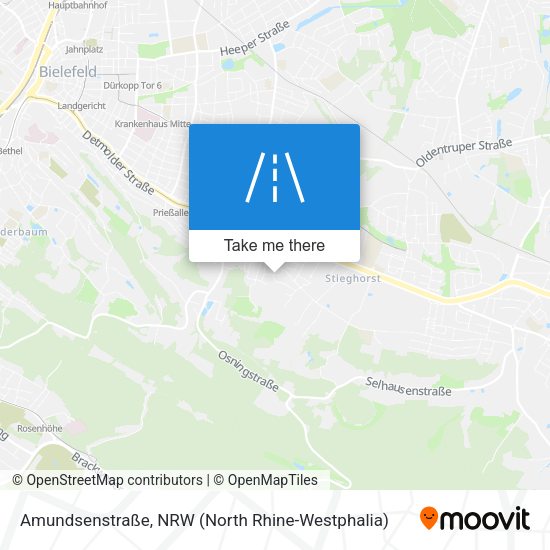 Amundsenstraße map