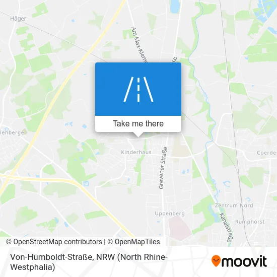 Карта Von-Humboldt-Straße