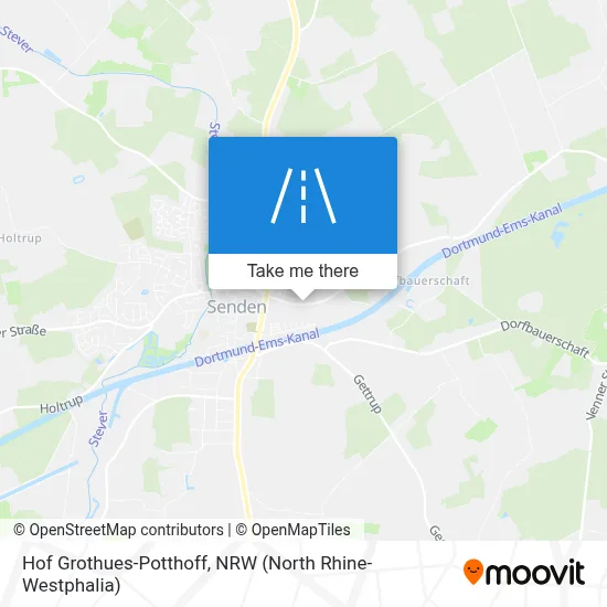 Hof Grothues-Potthoff map