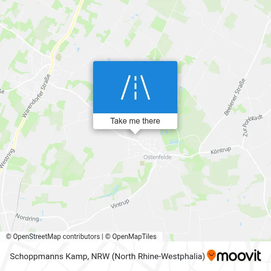 Schoppmanns Kamp map