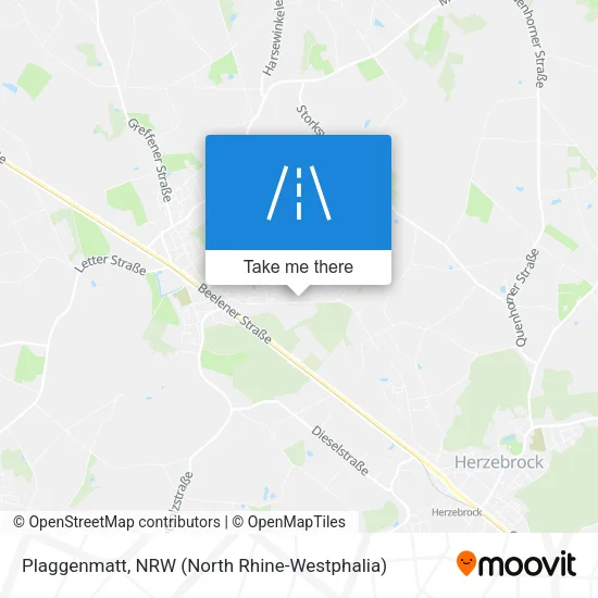 Карта Plaggenmatt