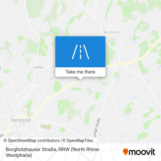 Borgholzhauser Straße map