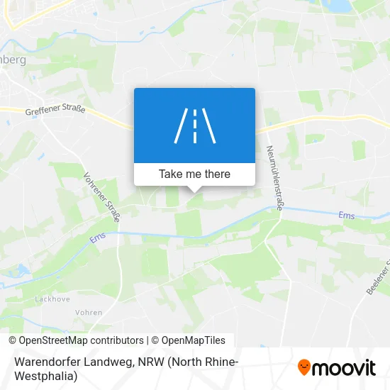 Карта Warendorfer Landweg