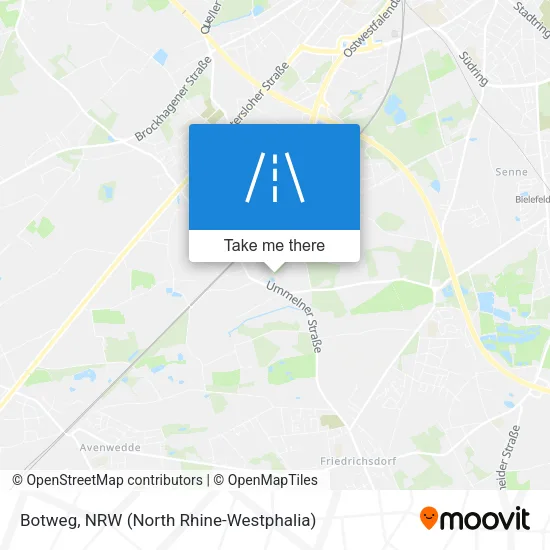 Карта Botweg