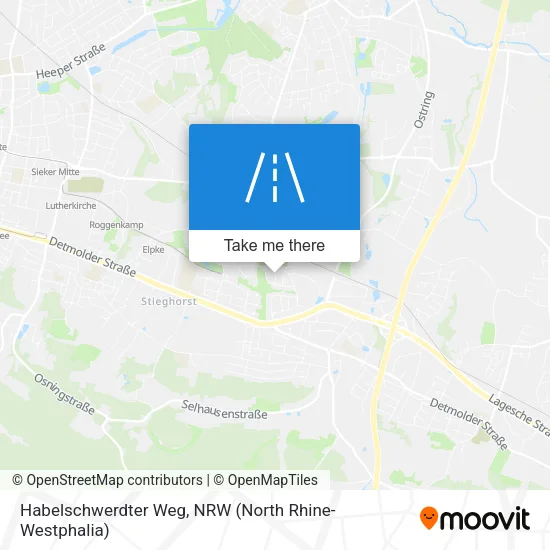 Карта Habelschwerdter Weg