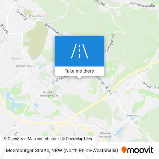 Meersburger Straße map