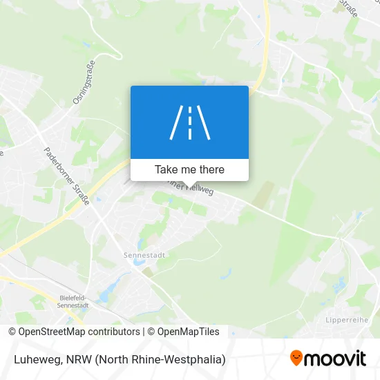 Luheweg map