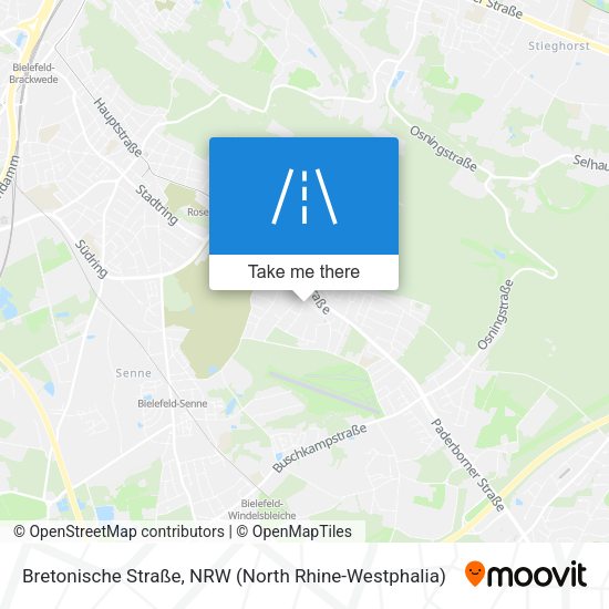 Bretonische Straße map