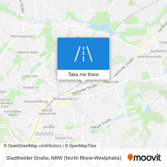 Stadtheider Straße map