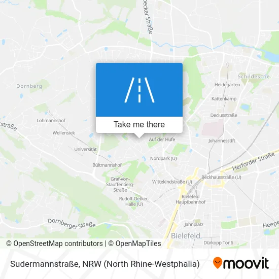 Sudermannstraße map