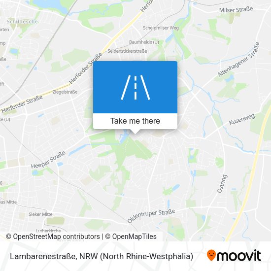 Lambarenestraße map