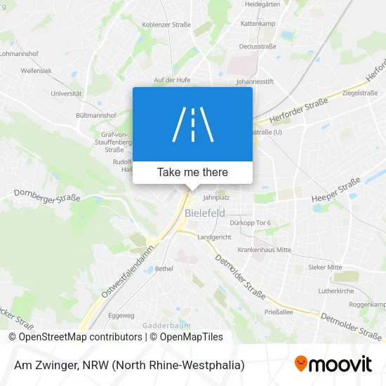 Карта Am Zwinger