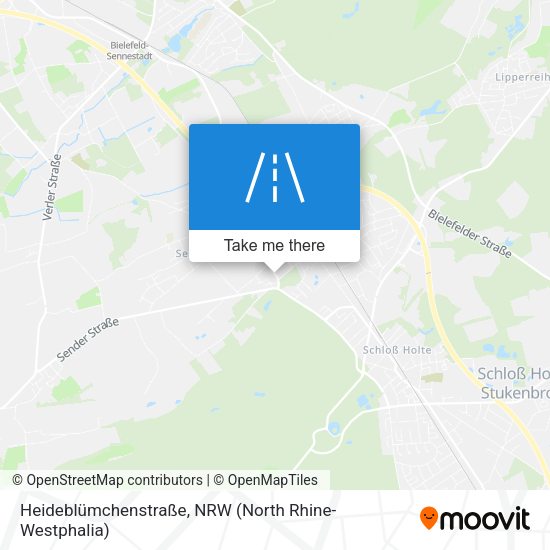 Heideblümchenstraße map