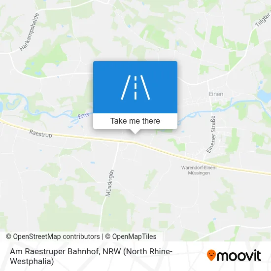 Am Raestruper Bahnhof map