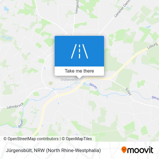 Jürgensbült map