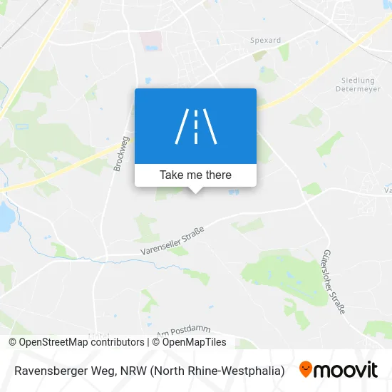 Ravensberger Weg map