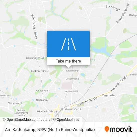 Am Kattenkamp map
