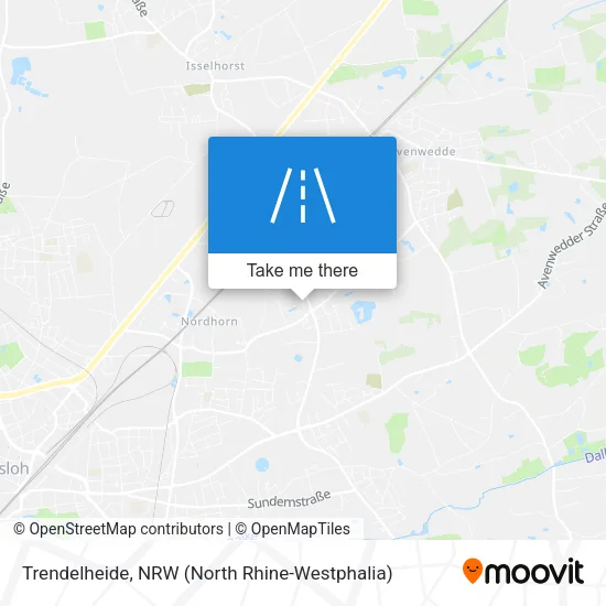 Карта Trendelheide