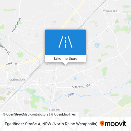 Egerländer Straße A map
