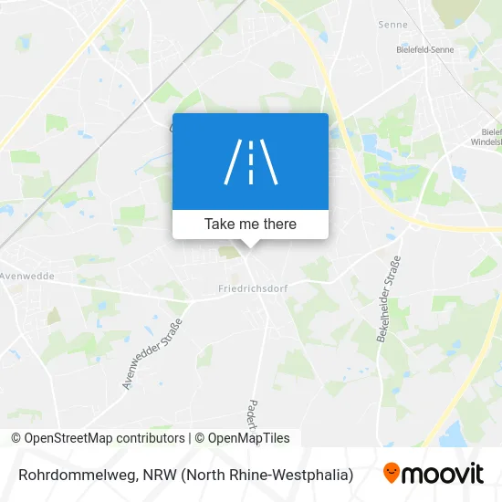 Rohrdommelweg map