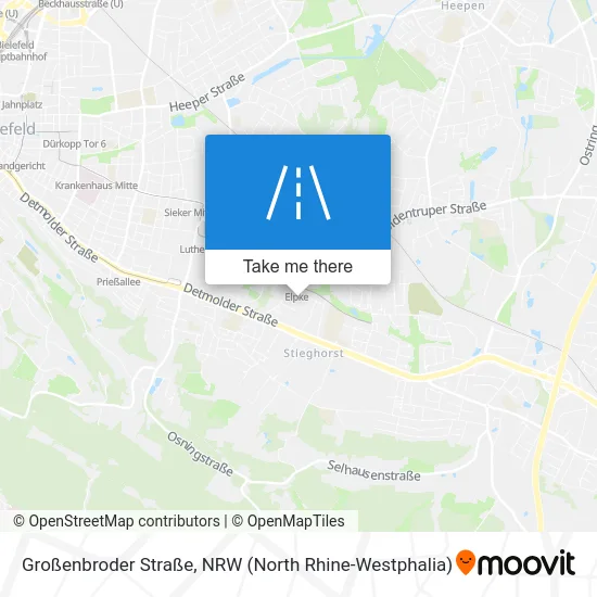 Карта Großenbroder Straße