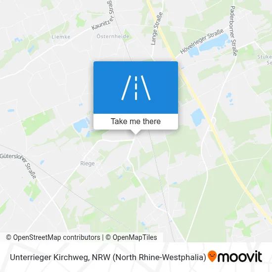 Unterrieger Kirchweg map