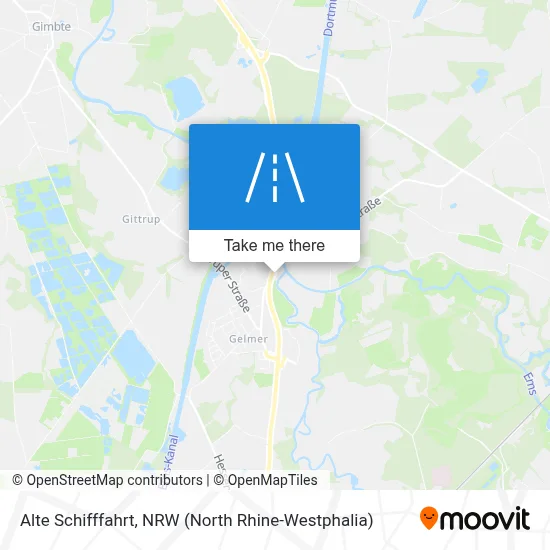 Alte Schifffahrt map