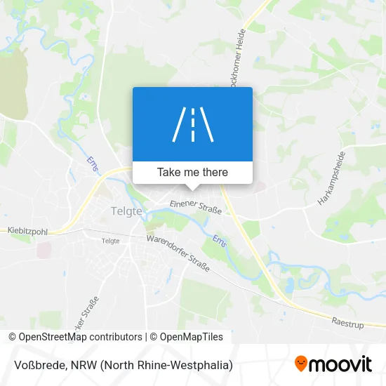 Карта Voßbrede