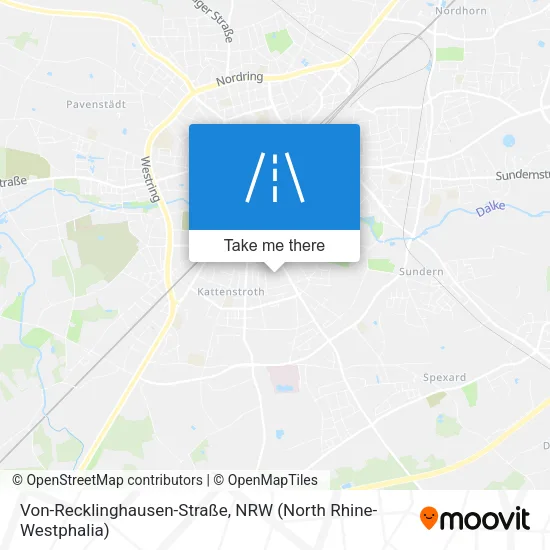 Карта Von-Recklinghausen-Straße