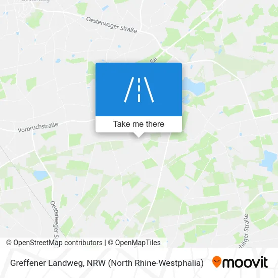 Карта Greffener Landweg