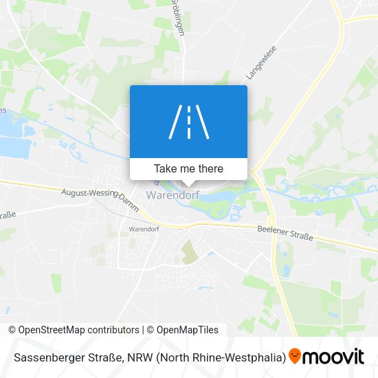 Sassenberger Straße map