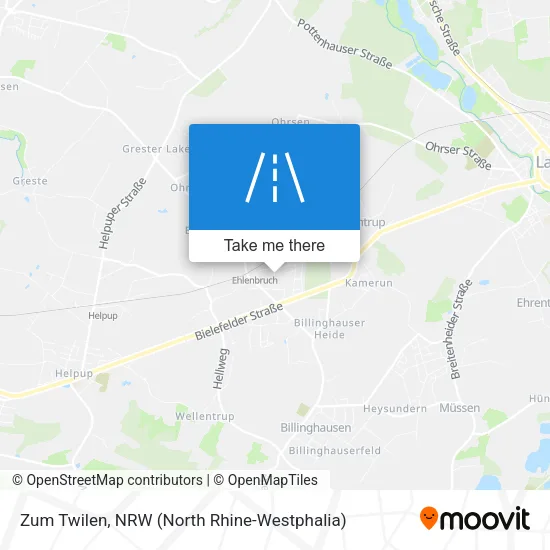 Карта Zum Twilen