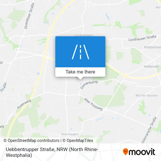 Uebbentrupper Straße map