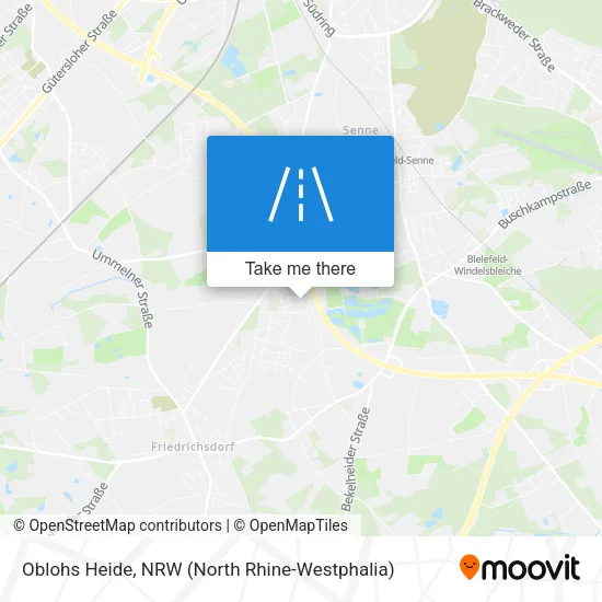 Карта Oblohs Heide