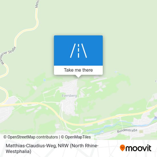 Matthias-Claudius-Weg map
