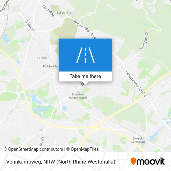 Карта Vennkampweg