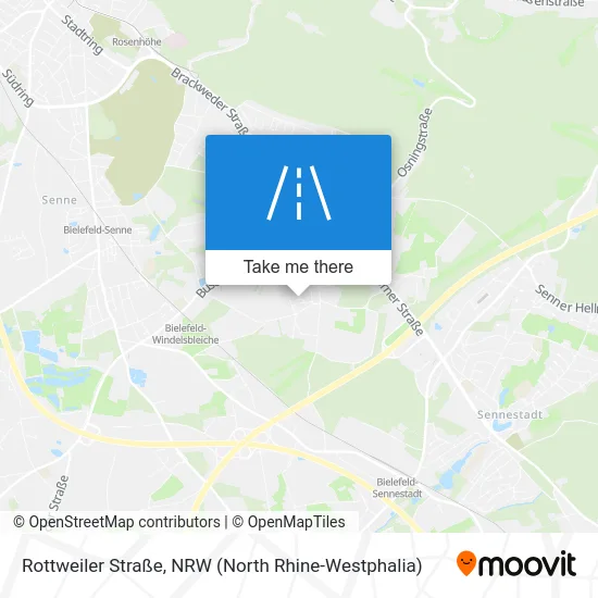 Rottweiler Straße map