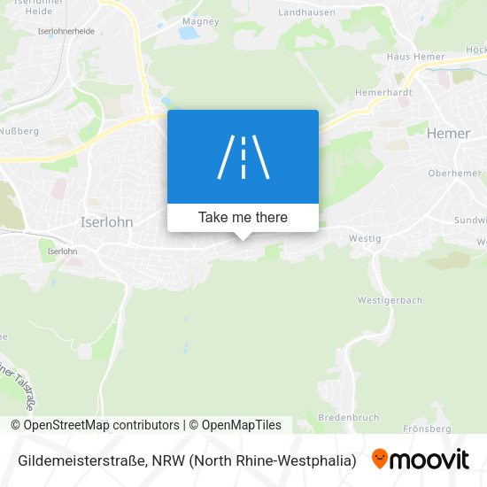 Gildemeisterstraße map