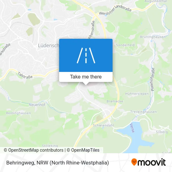 Карта Behringweg